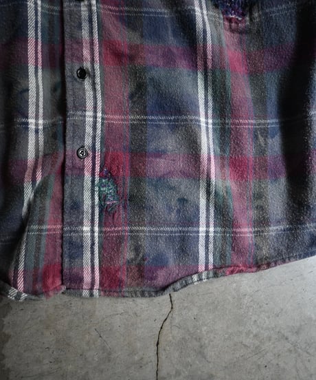 Customized Osh Kosh Heavy Flannel Shirt -5