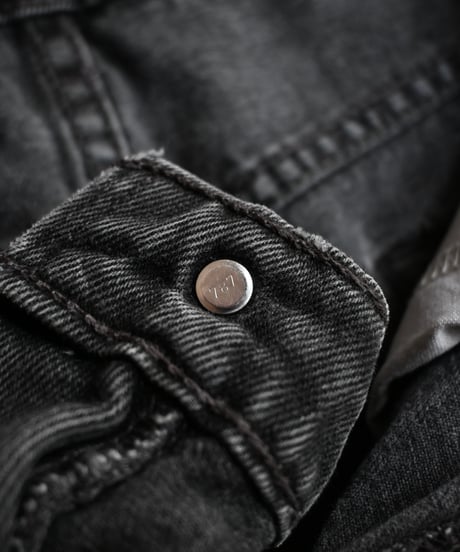90's Used Levi's 505 Denim Pants Black -5