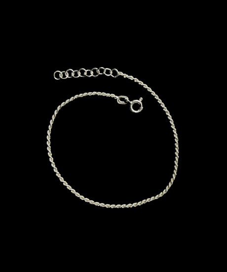Italian Silver Bracelet Screw #008