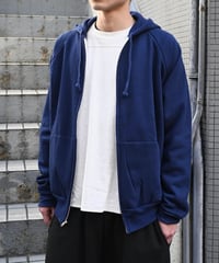 Deadstock Smitty's Rumania Thermal Lining Zip Parka Navy