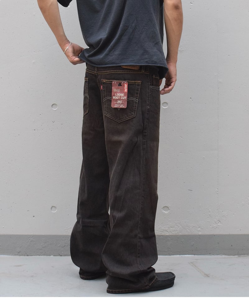 Deadstock Levi's 567 Denim Pants Loose Boot Cut