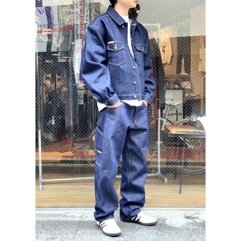 Prison Blues Denim Western Jacket Rigid | COUNTER