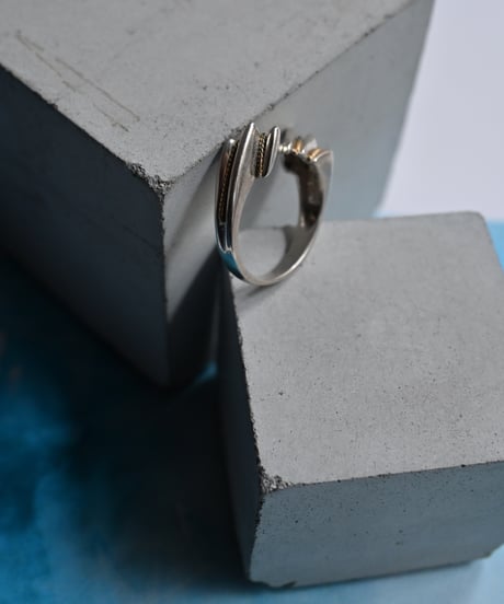 90's Tiffany Ring 18K/Silver #135