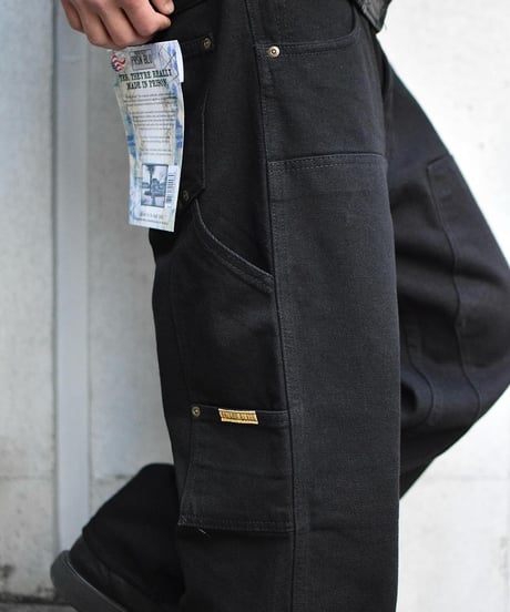 Prison Blues Double Knee Work Jean Black