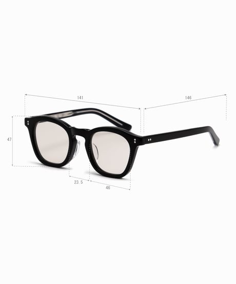 CASU eyewear "Brooklyn 136" (3colors)