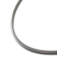 Italian Silver Necklace Snake