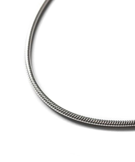 Italian Silver Necklace Snake