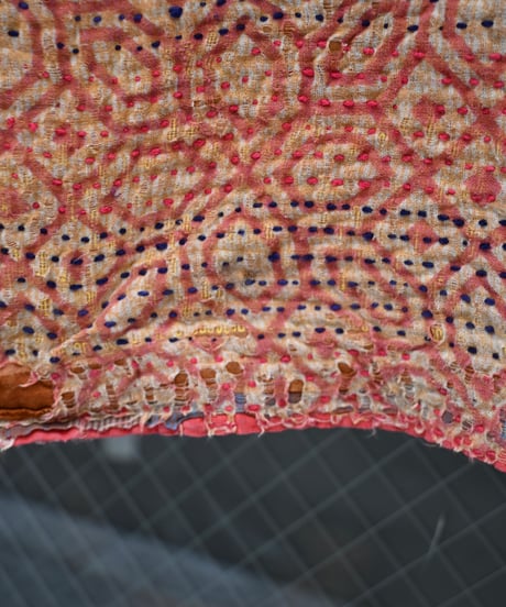 70's India Kantha Quilt Fabric