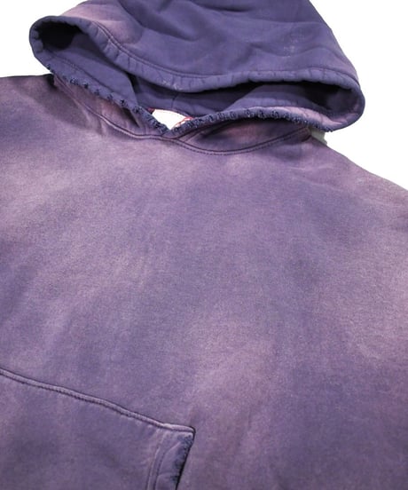 MOOJI MOOJI US Oversize Crop Hoodie Aged Purple