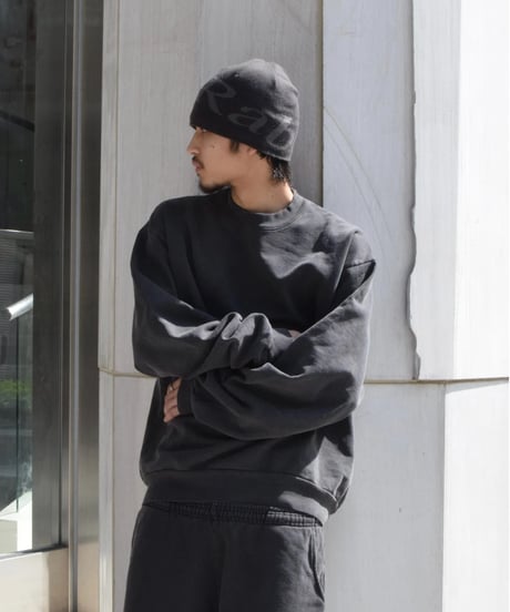 Los Angeles Apparel 14oz Crewneck Sweat Shirt Vintage Black