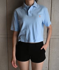 Remake Ralph Lauren Cropped Polo Shirt -3