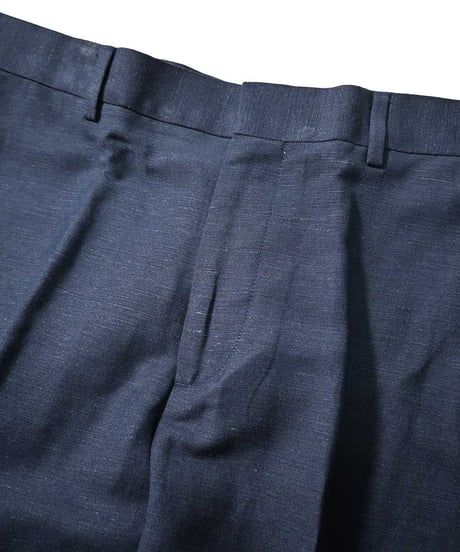 Cubavera Linen Dress Pants Dress Blue