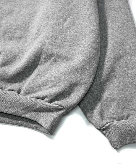 Los Angeles Apparel Half Zip Collared Pullover Heather Grey