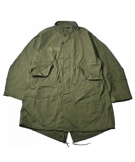 80s Deadstock US Army M-65 Filed Parka Brass Zip "SHELL"