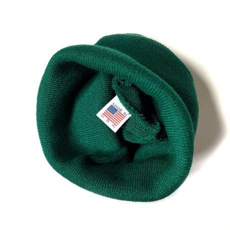 USA MADE Wool Watch Cap Green