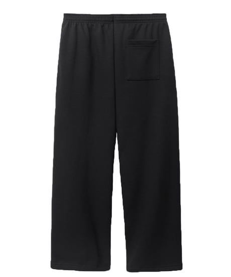 Los Angeles apparel 10oz Open Bottom Sweat Pants Black