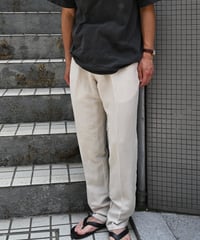 Cubavera Linen Brend Draw String Pants Silver