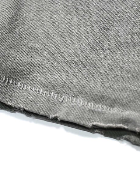 MOOJI MOOJI US Single Stitched T-Shirt Aged Olive Green
