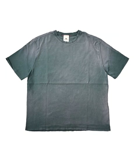 MOOJI MOOJI US Single Stitched T-Shirt Sun Fade Enamel Green