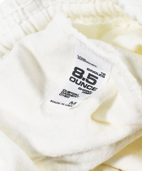 Los Angeles Apparel 8.5oz Wide Leg Jersey Pants Off White