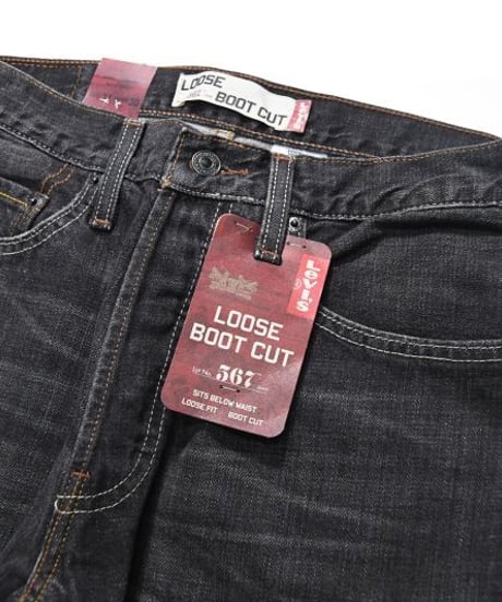Deadstock Levi's 567 Denim Pants Loose Boot Cut #1274