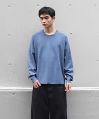Calvin Klein Tech Knit Crew Neck Sweater Blue