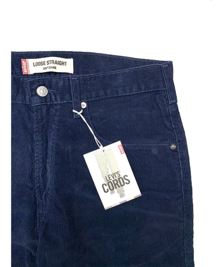 DEADSTOCK LEVI'S 569 CORDUROY PANTS NAVY