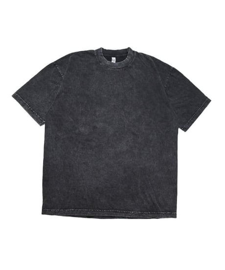 Los Angeles Apparel Mineral Wash 6.5oz S/S Tee Carbon Black