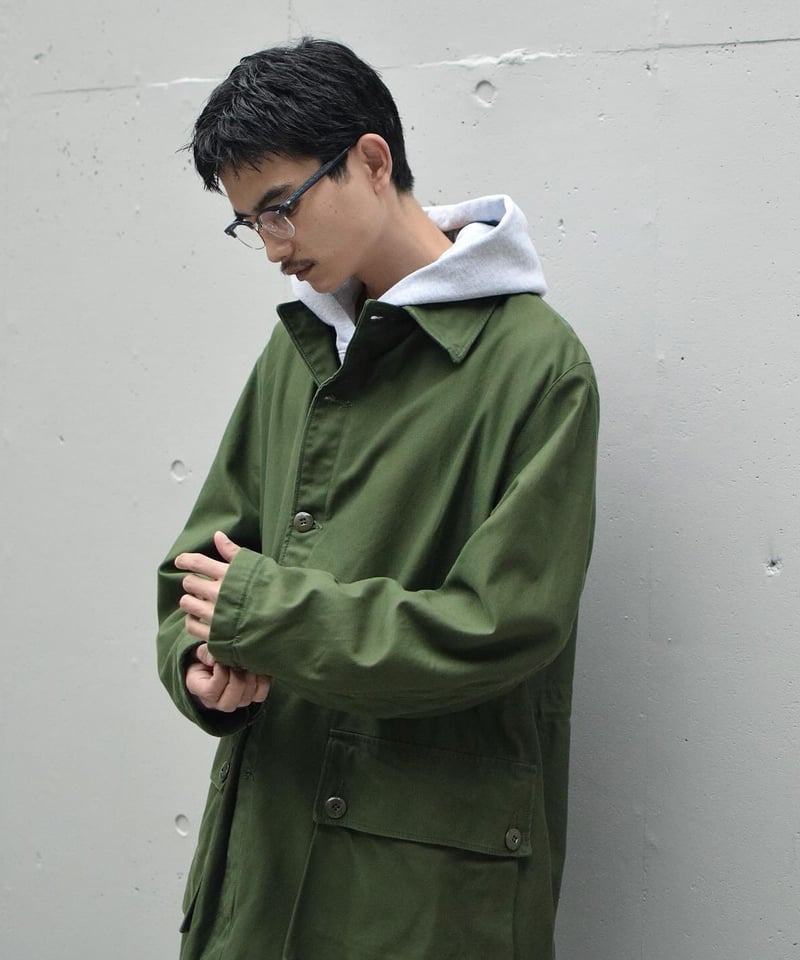 ジャケット・アウター Swedish M-59 Field Coat Swedish Army M59 Field Jacket-SWEM59PARKA01