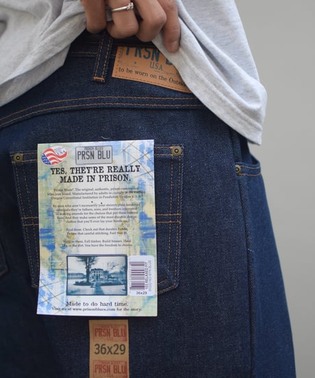 Prison Blues  Relaxed Fit Jeans Rigid