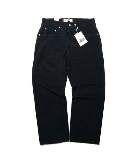 Deadstock Levi's 569 Corduroy Pants Black