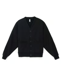 Los Angeles Apparel 14oz Sweat Cardigan Black