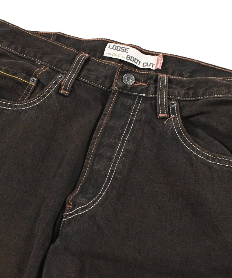 Deadstock Levi's 567 Denim Pants Loose Boot Cut