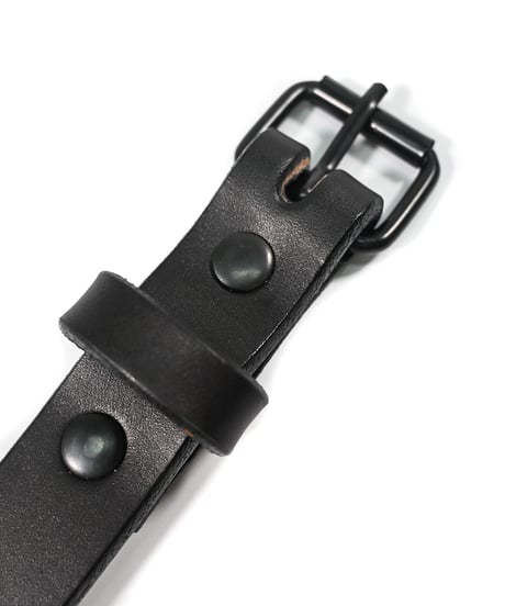 Amish Made Belts The Colt Leather Belt Black/Black