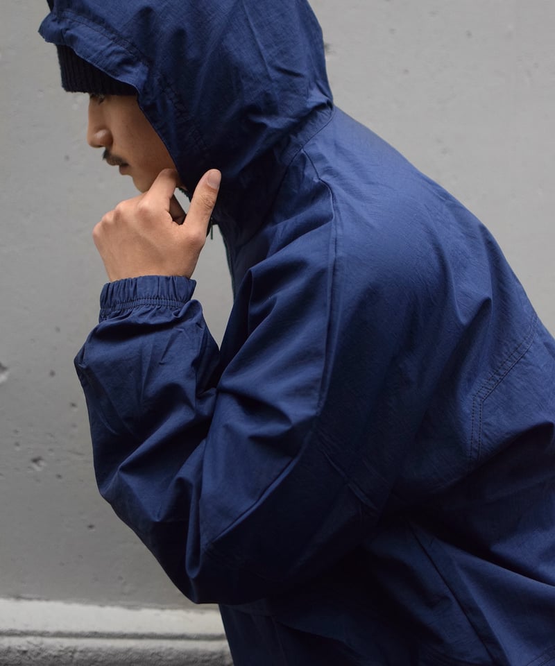 Deadstock Nike Nylon Anorak Jacket Navy | COUNTER Deadstock Nike Nylon Anorak Jacket Navy | COUNTER