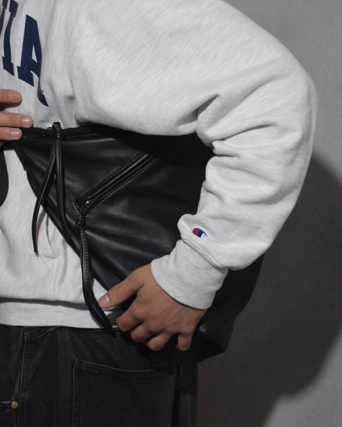 East Bay MFG Lamb Leather Shoulder Bag | COUNTER