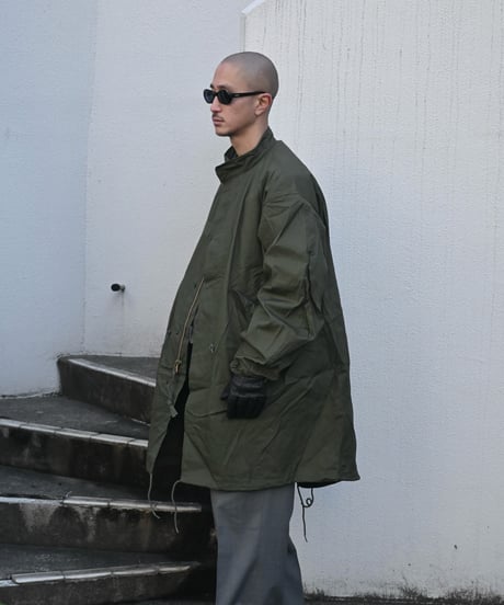 80s Deadstock US Army M-65 Filed Parka Brass Zip "SHELL"