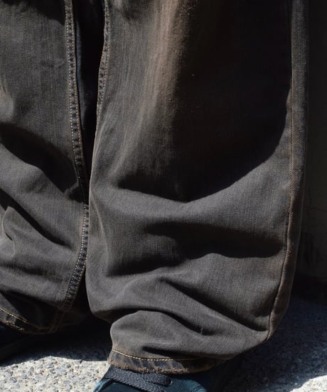 Deadstock Levi's 569 Denim Pants Reactive Dye Brown
