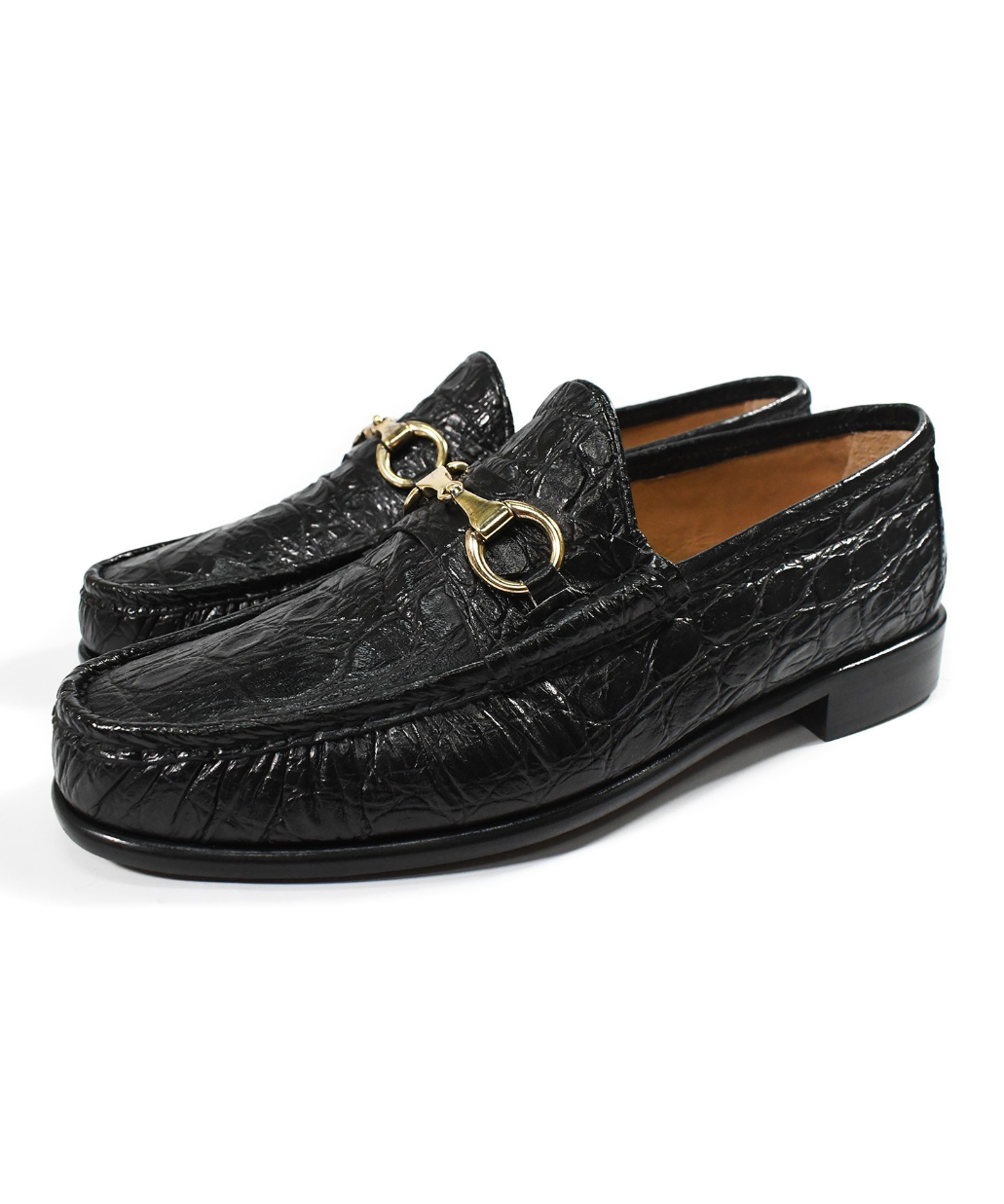 D.Lepori Bit Loafer Crocodile | COUNTER