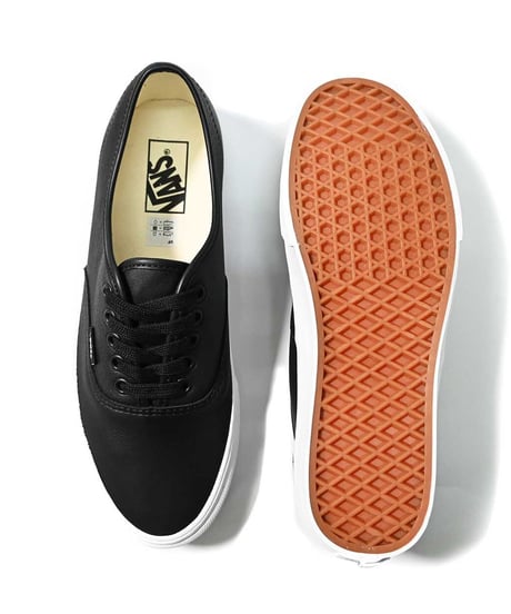 VANS Authentic Leather Black/True White