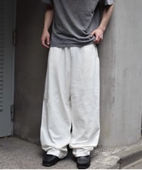 Los Angeles Apparel 8.5oz Wide Leg Jersey Pants Off White