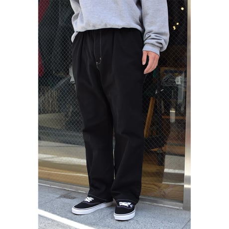 Duck Head Chino Trousers "Black Over Dye" -1