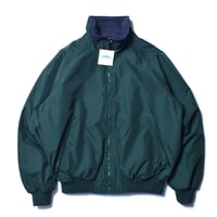 Deadstock Tri Mountain Mountaineer Shelled Fleece jacket #8800 Green/Navy