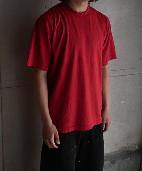Los Angeles Apparel Garment Dye 6.5oz S/S Tee  Dark Red