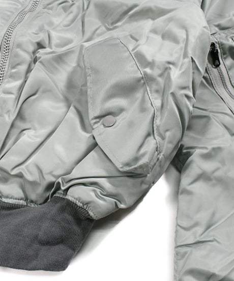 Deadstock GREENBRIER MA-1 Flight Jacket Sage EMAR Zip