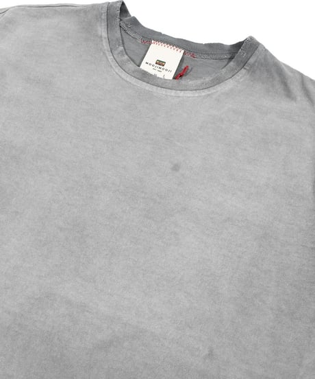MOOJI MOOJI US Oversize Crop T-Shirt Aged Grey