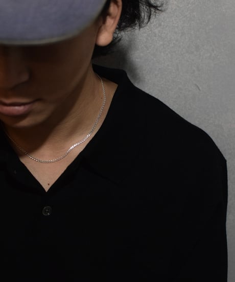 Italian Silver Necklace Anchor #001
