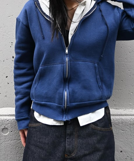 Made in USA Thermal Lined Zip Sweat Hoodie -1