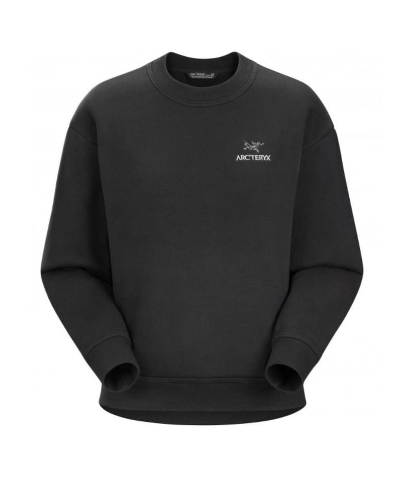 ARC'TERYX Emblem Fleece Crew Black | COUNTER