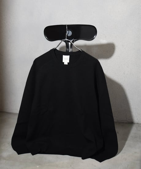 Calvin Klein Tech Knit Crew Neck Sweater Black